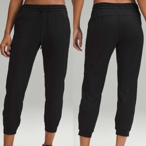 Lululemon Soft Jersey Classic Fit Mid Rise Jogger Black 6